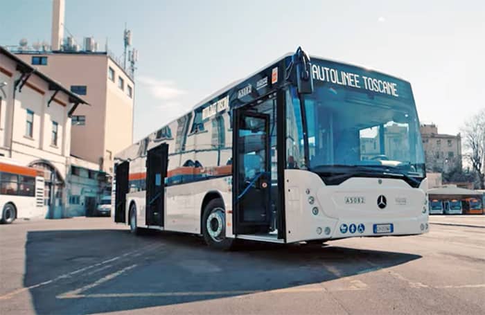 Buses in Tuscany